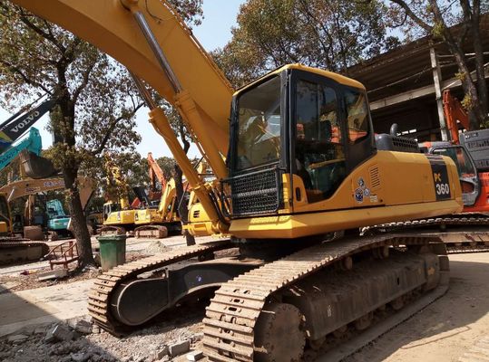 PC360-7 Рыбак монтирован Подержанный экскаватор Komatsu Оригинальный Япония Хорошее состояние