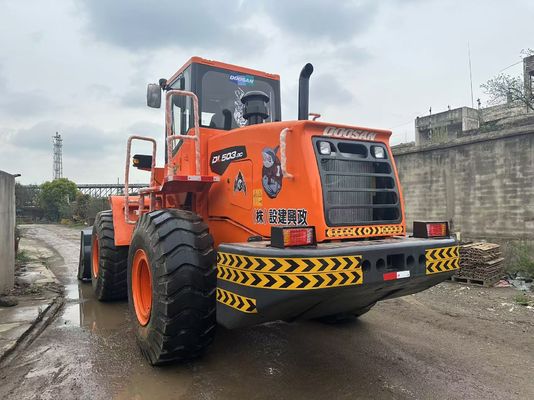 2022 год Подержанный колесный погрузчик Doosan DL503-9C 5 тонн колесный погрузчик высокая универсальность