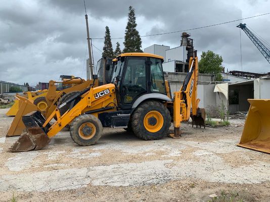 2020 год JCB 3CX ECO Использованный тракторный погрузчик 4 колеса высокая производительность