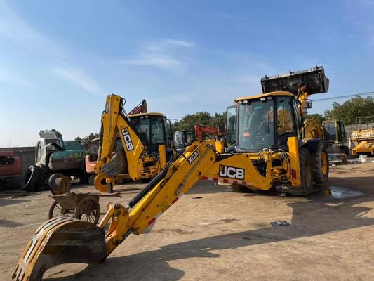 JCB 4CX ECO Подержанный буровой погрузчик для строительства