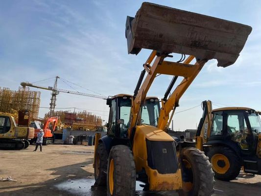 JCB 4CX ECO Подержанный буровой погрузчик для строительства