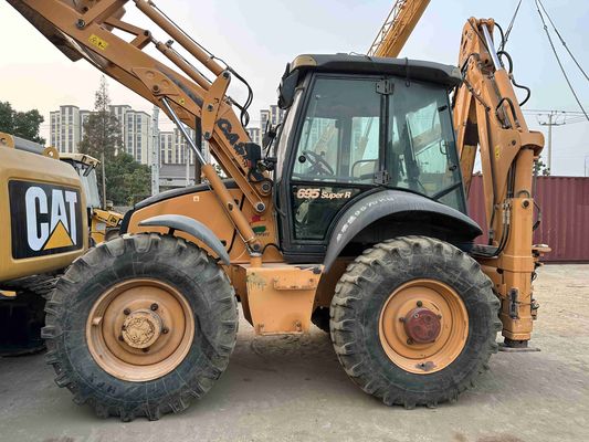 ДЕЛО 695SR Использованный буровой погрузчик прочный конструкция 4-колесный буровой погрузчик