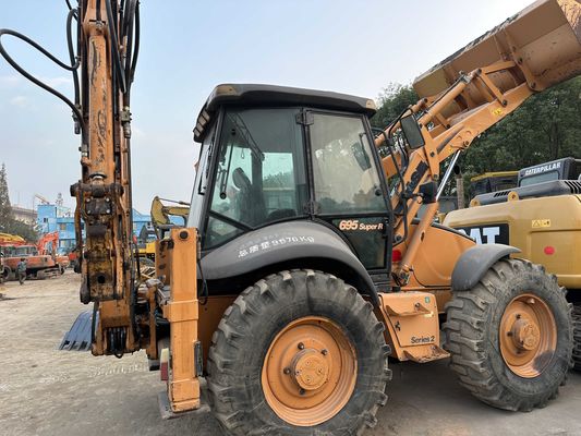 ДЕЛО 695SR Использованный буровой погрузчик прочный конструкция 4-колесный буровой погрузчик