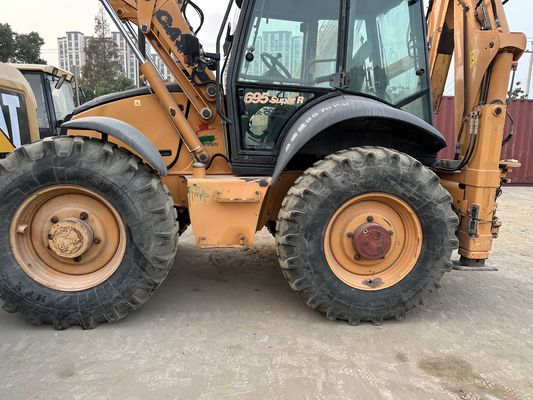 ДЕЛО 695SR Использованный буровой погрузчик прочный конструкция 4-колесный буровой погрузчик