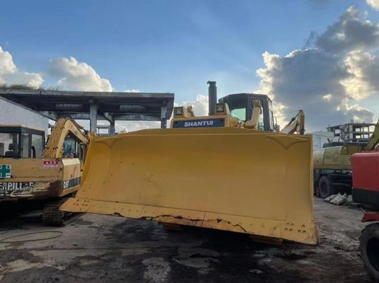 SHANTUI SD32 Использованный бульдозер для полёта тяжелой работы гидравлический бульдозер вторая рука