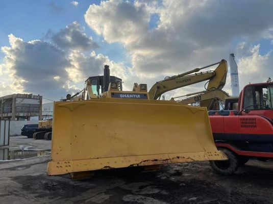 SHANTUI SD32 Использованный бульдозер для полёта тяжелой работы гидравлический бульдозер вторая рука