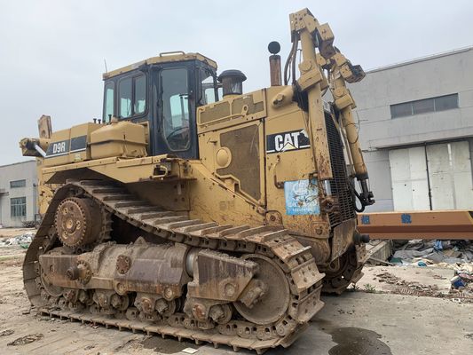 Использованный Caterpillar D9R LGP Crawler Mounted Dozer оригинальный цвет для добычи полезных ископаемых
