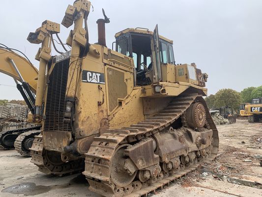 Использованный Caterpillar D9R LGP Crawler Mounted Dozer оригинальный цвет для добычи полезных ископаемых