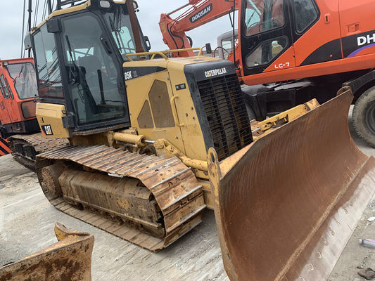 6 Way Blade Используемый полётный бульдозер Caterpillar D5K XL Оригинальный цвет