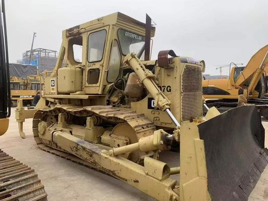 Мощный подержанный Caterpillar D7G Dozer Энергоэффективность 6 Way Blade