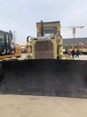 Мощный подержанный Caterpillar D7G Dozer Энергоэффективность 6 Way Blade