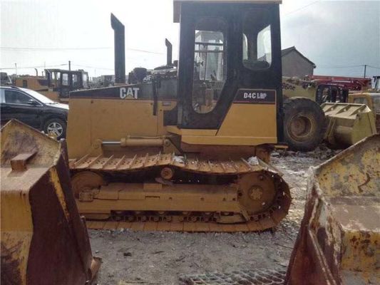 6 Way Blade Mini Подержанный бульдозер Caterpillar D4C LGP Crawler Монтированный бульдозер