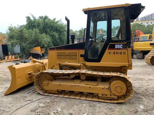 Оригинальный японский мини бульдозер Caterpillar D5C XL