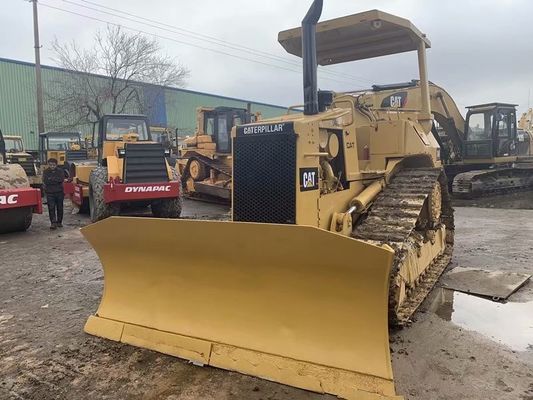 Использованный кралер CAT D4H Бульдозер Перекрашивание цвета Высокий привод Легкая эксплуатация