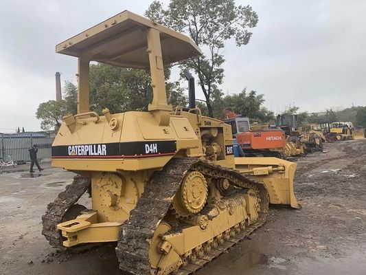 Использованный кралер CAT D4H Бульдозер Перекрашивание цвета Высокий привод Легкая эксплуатация