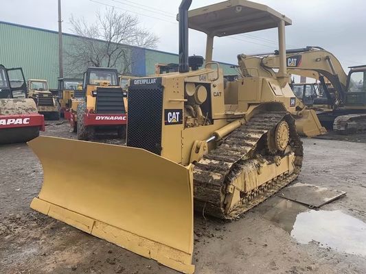 Использованный кралер CAT D4H Бульдозер Перекрашивание цвета Высокий привод Легкая эксплуатация