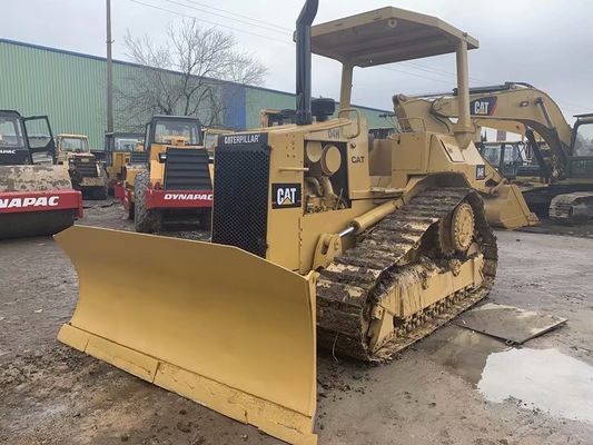 Использованный кралер CAT D4H Бульдозер Перекрашивание цвета Высокий привод Легкая эксплуатация