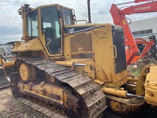 Оригинальный цвет Caterpillar D6N XL Использованный маленький бульдозер с гидравлическим разрывчиком