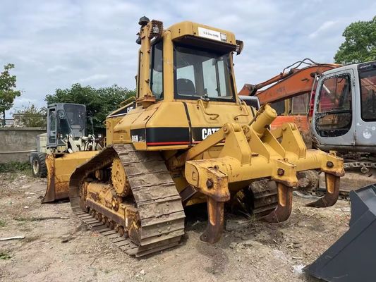 Оригинальный цвет Caterpillar D6N XL Использованный маленький бульдозер с гидравлическим разрывчиком
