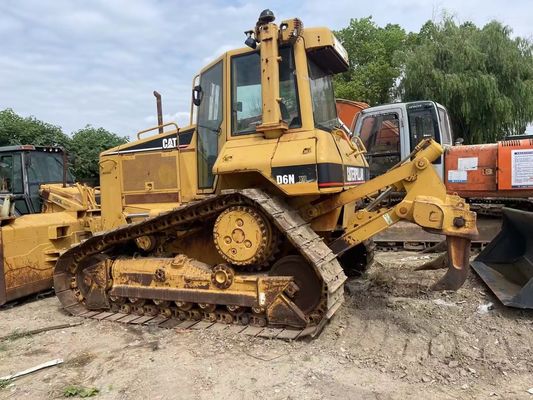 Оригинальный цвет Caterpillar D6N XL Использованный маленький бульдозер с гидравлическим разрывчиком