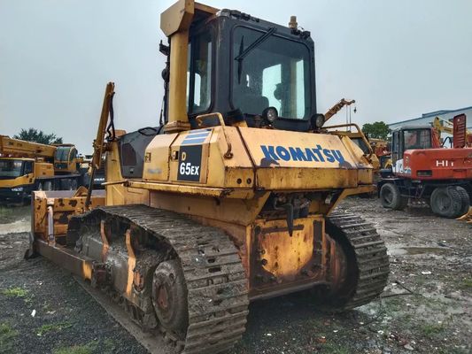 Высокий привод Использованный бульдозер D65EX-15 Использованный бульдозер Komatsu Оригинальный цвет