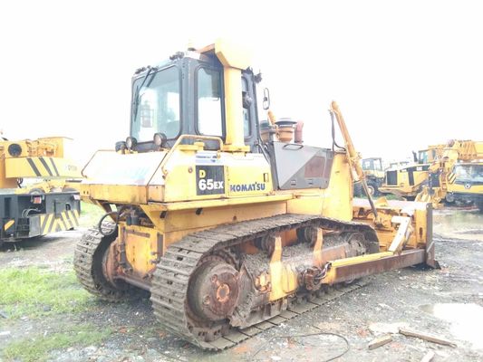 Высокий привод Использованный бульдозер D65EX-15 Использованный бульдозер Komatsu Оригинальный цвет