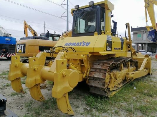 Komatsu D85EX-15 Dozer Подержанный полётчик с гидравлическим разрывчиком
