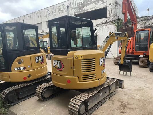 Энергоэффективность Использованный экскаватор CAT Crawler Caterpillar 303.5 E CR Ржавчина
