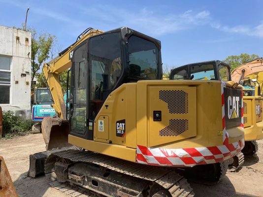 Caterpillar 307.5 Использованная экскаваторная машина CAT 306 306.5 307.5 Оригинальная краска