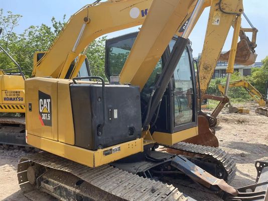 Caterpillar 307.5 Использованная экскаваторная машина CAT 306 306.5 307.5 Оригинальная краска