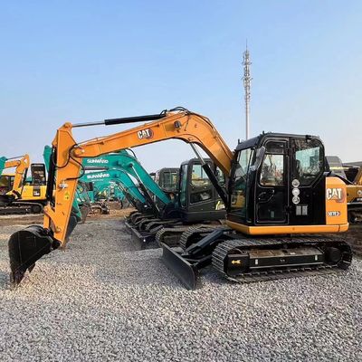 307E2 Использованный экскаватор CAT 2019 год Мощная подержанная экскаваторная машина