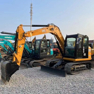 307E2 Использованный экскаватор CAT 2019 год Мощная подержанная экскаваторная машина