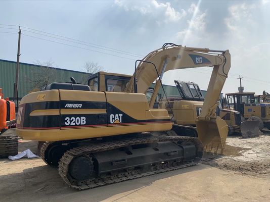 Высокая прочность 320B Использованный CAT экскаватор Безопасность эксплуатации 20 тонн экскаватор