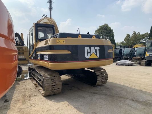 Высокая прочность 320B Использованный CAT экскаватор Безопасность эксплуатации 20 тонн экскаватор