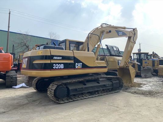 Высокая прочность 320B Использованный CAT экскаватор Безопасность эксплуатации 20 тонн экскаватор