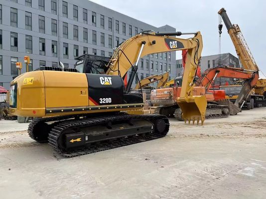 Капуста 320D Использованный экскаватор CAT изготовлен в Японии для строительства 320B 320C 320D