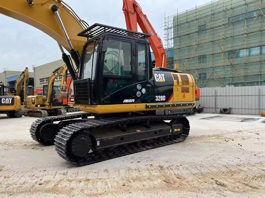 Капуста 320D Использованный экскаватор CAT изготовлен в Японии для строительства 320B 320C 320D