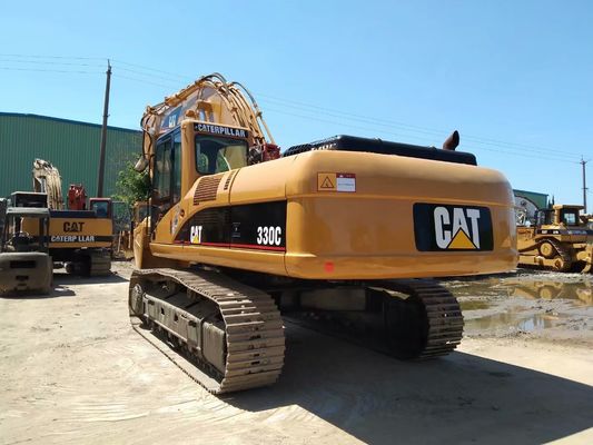 2001 год Подержанный полётный экскаватор Caterpillar 330C CAT C9 Двигатель 250 л.с.