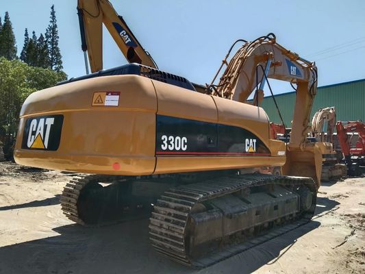 2001 год Подержанный полётный экскаватор Caterpillar 330C CAT C9 Двигатель 250 л.с.