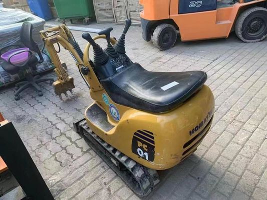 PC01 Оригинальный цвет Использованный мини экскаватор Komatsu для работы в помещении