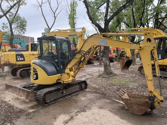 Приложенная кабина Использованная мини-экскаватор Komatsu PC40MR-2 PC35MR-2 PC40MR-2