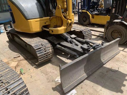 Использованный PC50MR-2 Komatsu Mini Digger закрытый кабины для строительной площадки
