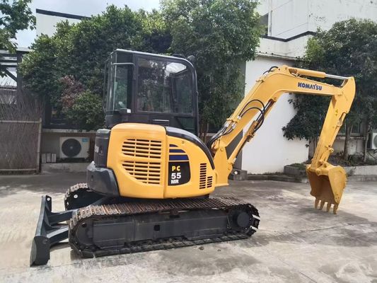 Использованный Komatsu PC55MR 2 Mini Original Japan Энергоэффективный высокопроизводительный