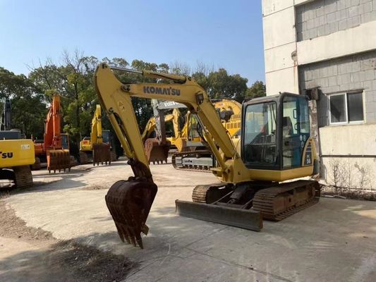 Оригинальный цвет Использованный Komatsu PC56MR-2 мини экскаватор В отличном состоянии