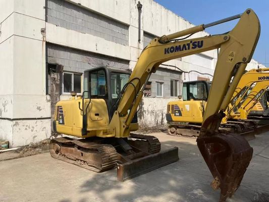 Оригинальный цвет Использованный Komatsu PC56MR-2 мини экскаватор В отличном состоянии
