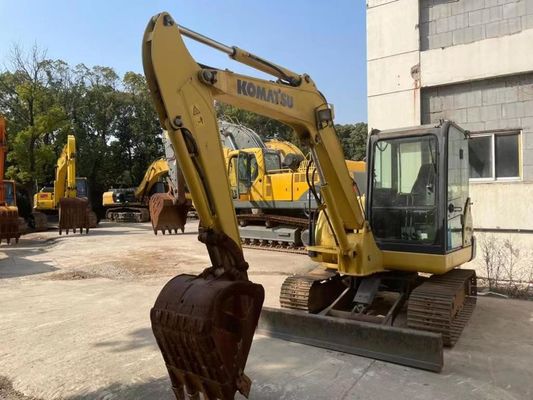 Оригинальный цвет Использованный Komatsu PC56MR-2 мини экскаватор В отличном состоянии