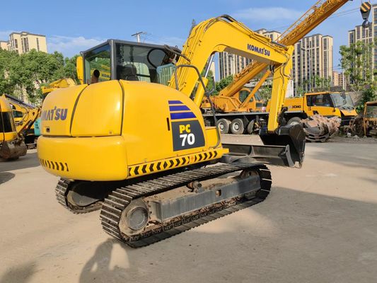 Оригинальный японский экскаватор Komatsu PC70-8 экскаватор типа Crawler