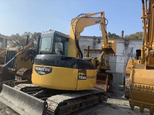 PC78US-6NO Использованный экскаватор Оригинальный цвет Подержанный экскаватор Komatsu