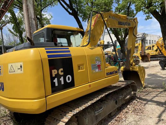 PC110-7 Скребковый Экскаватор Komatsu Heavy Duty Подержанный Экскаватор Komatsu
