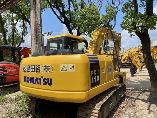 PC110-7 Скребковый Экскаватор Komatsu Heavy Duty Подержанный Экскаватор Komatsu